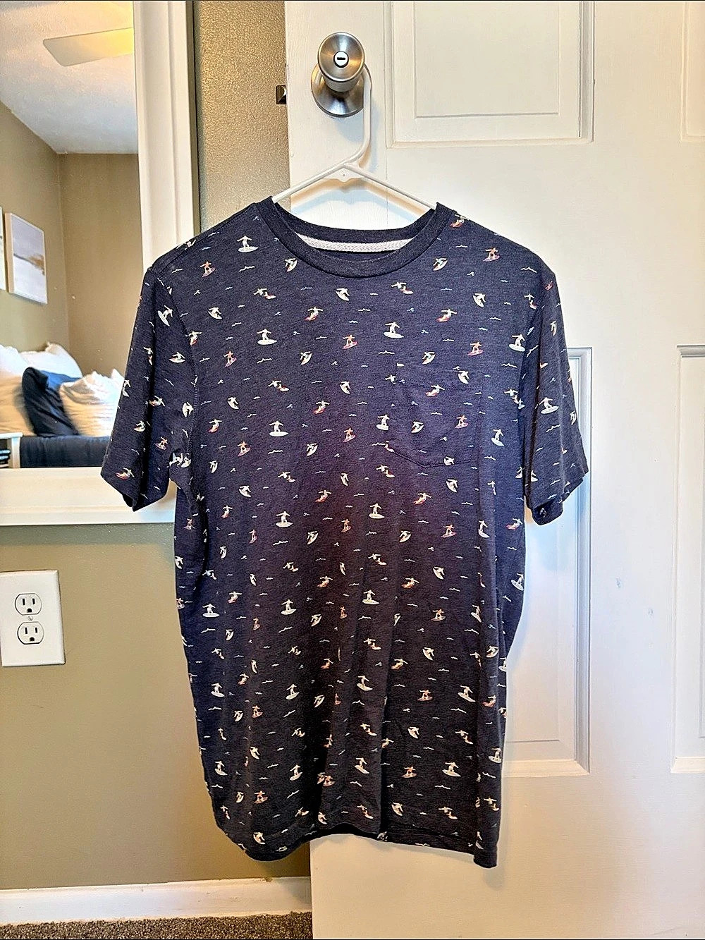 Free Planet Men's Printed Short Sleeve Tee